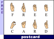 Send a Free Sign Language Greeting Card