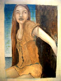 Girl by the Sea