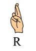 R